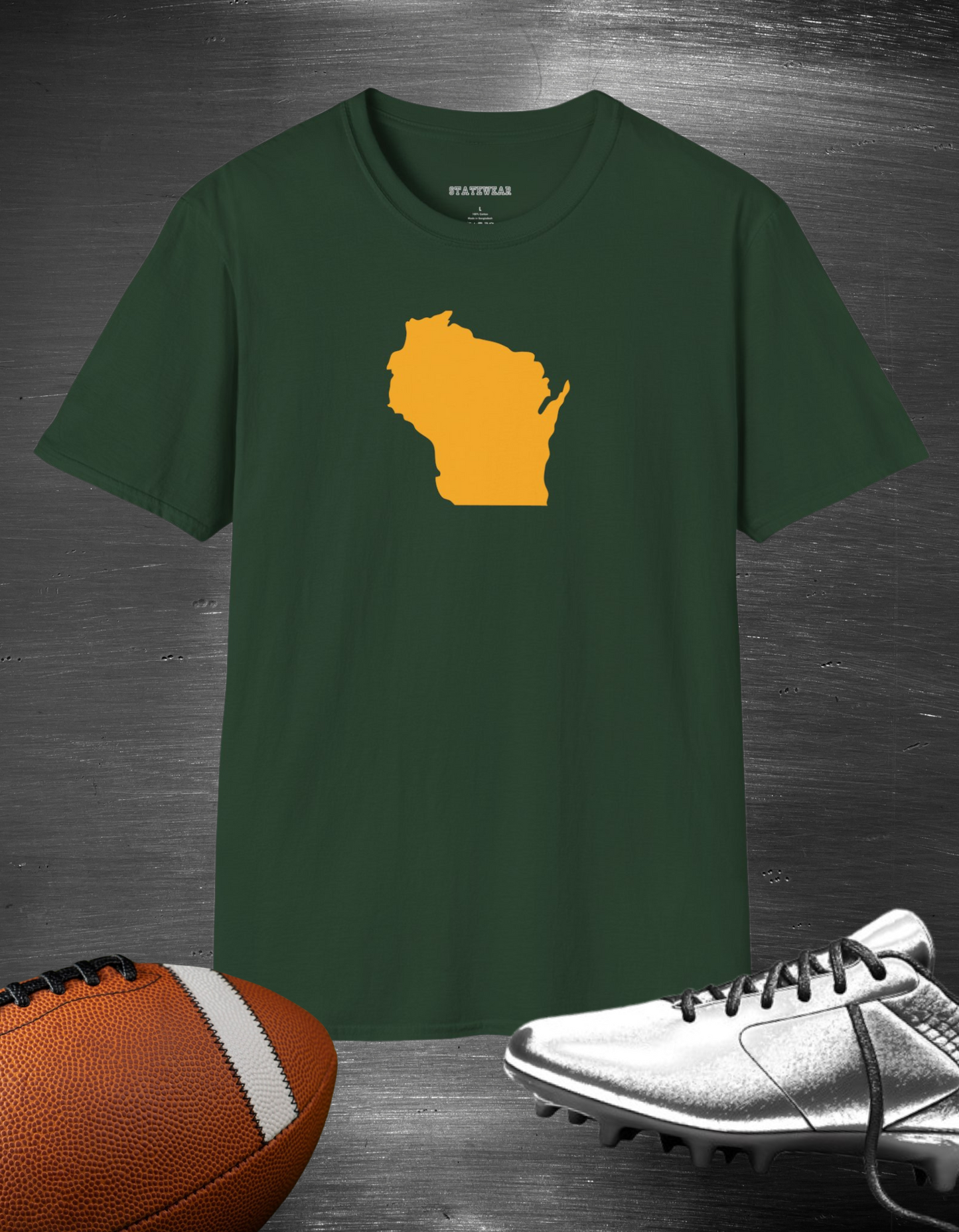 Green Bay Pro Football Unisex Softstyle T-Shirt - Casual State Pride Tee