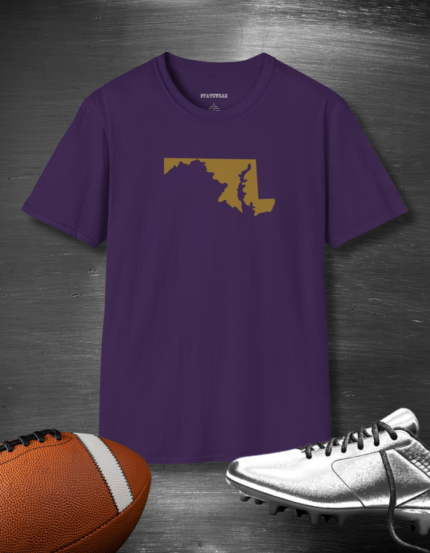 Baltimore Pro Football Unisex Softstyle T-Shirt - Casual State Pride Tee