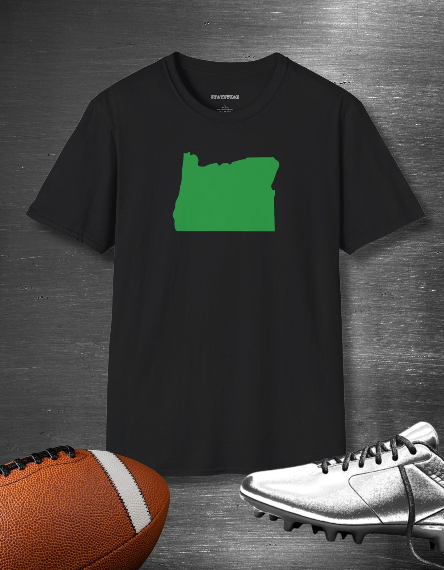 University of Oregon Black Softstyle T-Shirt