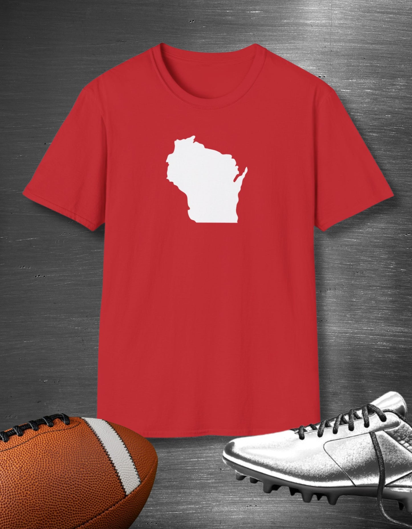 WI Badgers Unisex Softstyle T-Shirt