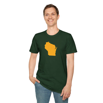 Green Bay Pro Football Unisex Softstyle T-Shirt - Casual State Pride Tee