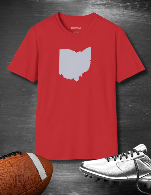 Ohio State Buckeyes Red Softstyle T-Shirt