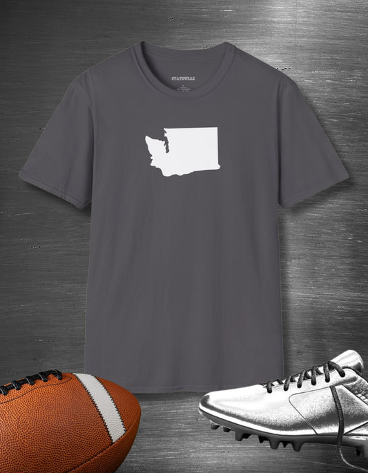 Washington State Cougars Grey Softstyle T-Shirt
