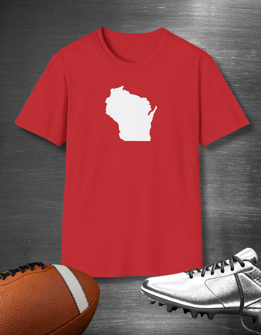 WI Badgers Unisex Softstyle T-Shirt